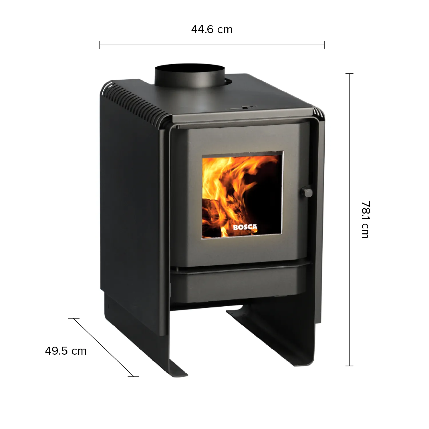 Calefactor a leña Eco 380 - Imagen 4