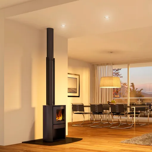 Calefactor a leña Firepoint 380 - Imagen 2